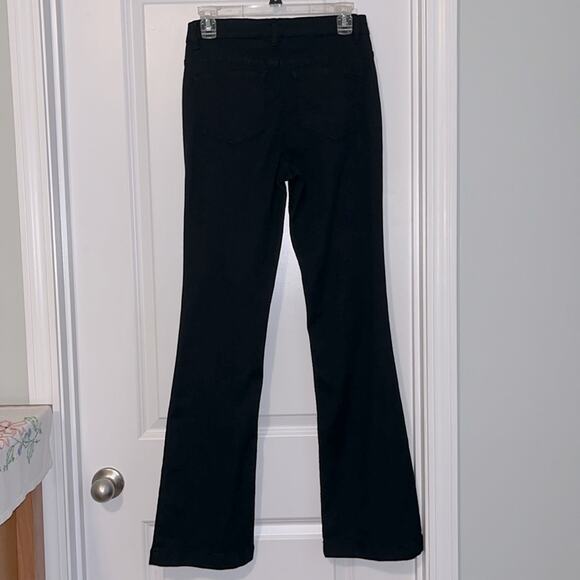VENUS Black Mid Rise Flare Jeans - Picture 5 of 10